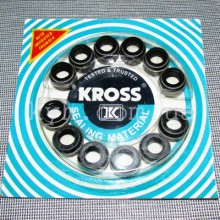 Сальники клапанов Эталон /12шт/к-т KROSS (Индия)